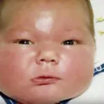 Enorme baby van 7 kilo haalt in 1983 de kranten – nu is hij nog altijd wereldberoemd